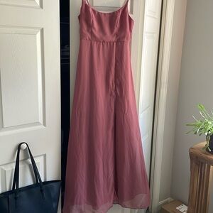 Floor length formal dress